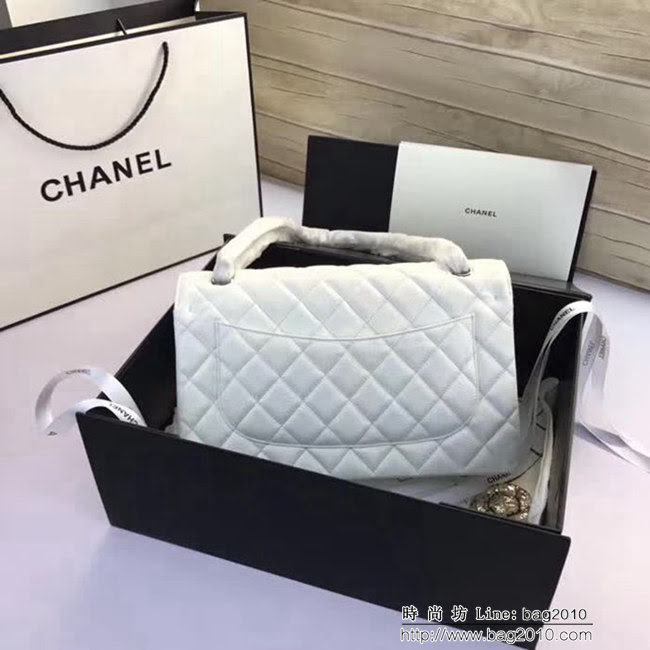 香奈兒CHANEL 升級版A1113全新經典小羊皮金銀鏈條單肩斜挎包 DSC1721